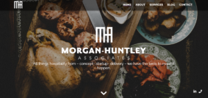 Morgan-Huntley associates hospitality consultants landing page