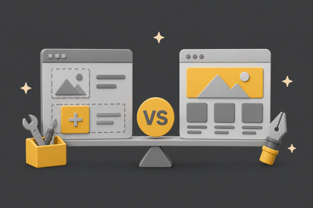 diy website vs professional web design