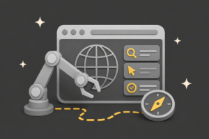 Agentic Browsing hero