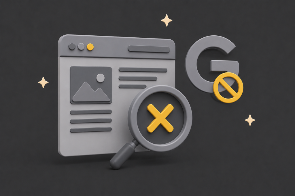 Why Is My Website Not Showing Up on Google