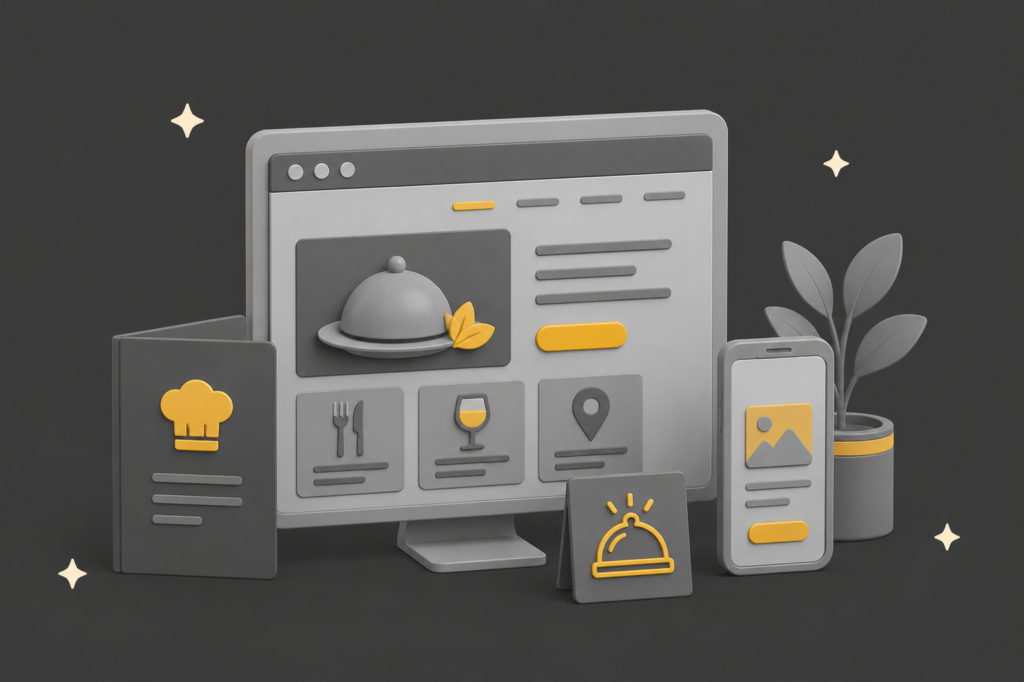 website design for restaurants