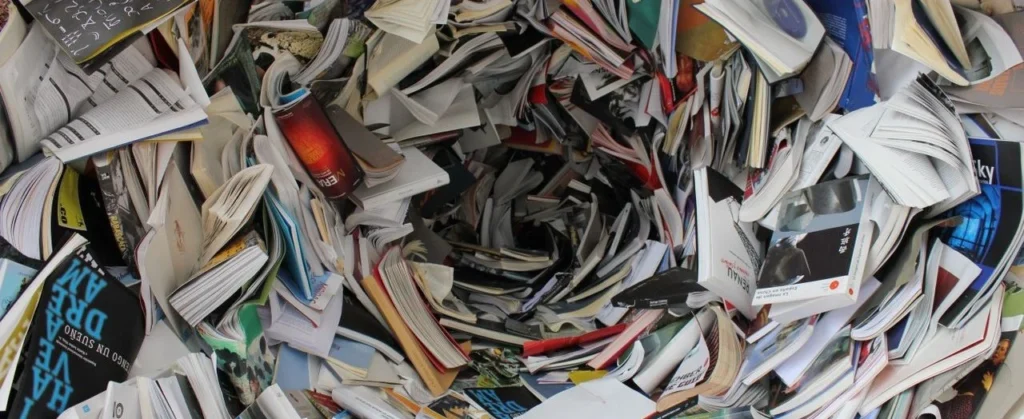 UK books pulped every year publishing returns